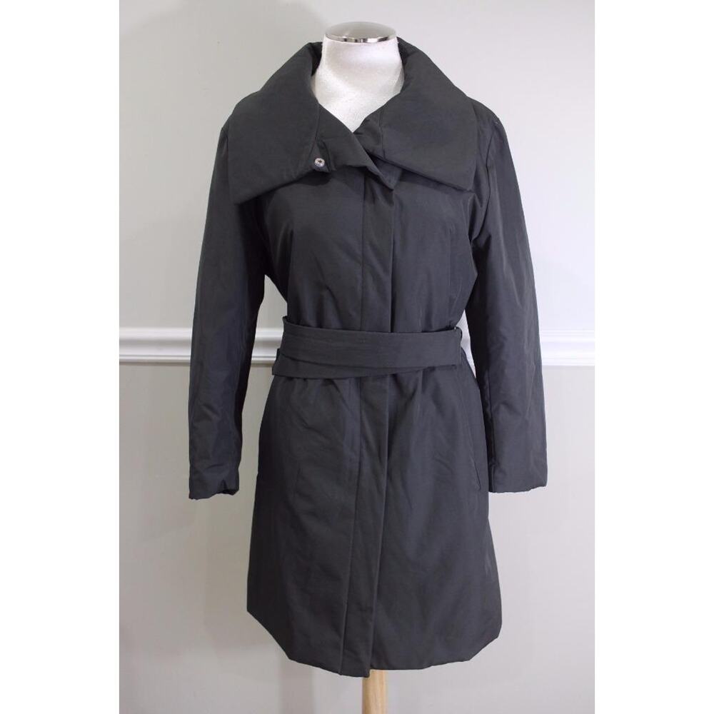 ALLEGRI belted olive green jacket size 12 (CO500